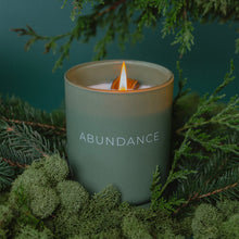 Load image into Gallery viewer, ABUNDANCE CRYSTAL CANDLE