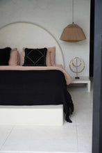 Load image into Gallery viewer, THE GYPSY BED THROW - BLACK