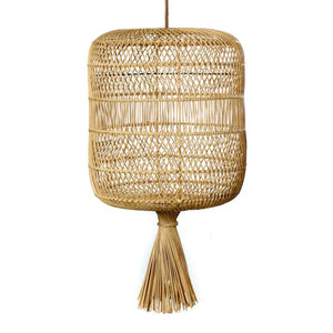 THE DUMPLING FLOOR LAMP PENDANT NATURAL L