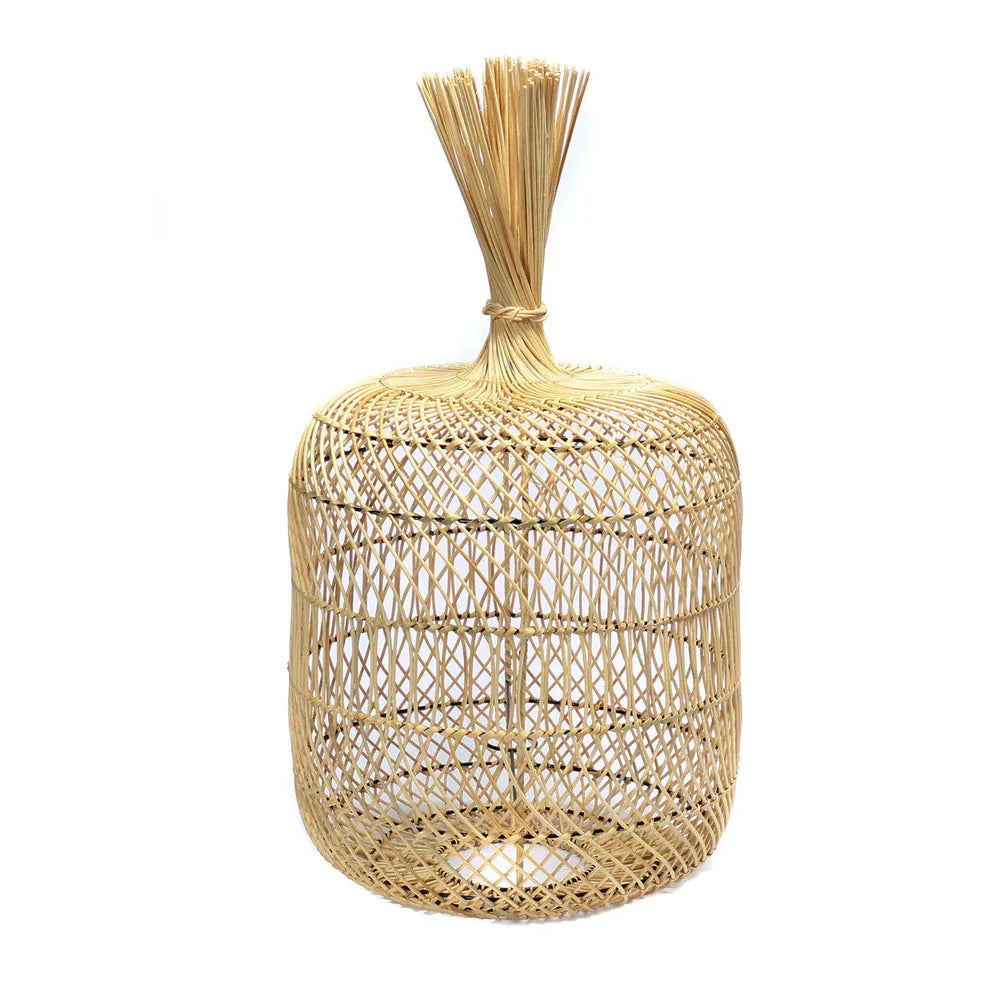 THE DUMPLING FLOOR LAMP PENDANT NATURAL L