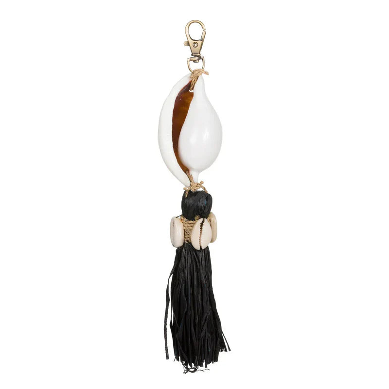 THE KUBU KEYCHAIN - BLACK NATURAL