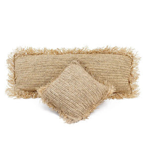 THE RAFFIA CUSHION COVER RECTANGULAR - NATURAL 35x100