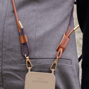 CORDON NOGA CUIR - COGNAC