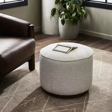 Load image into Gallery viewer, SINCLAIR ROUND OTTOMAN