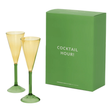 Load image into Gallery viewer, CHAMPAGNE FLUTE SET OF 2