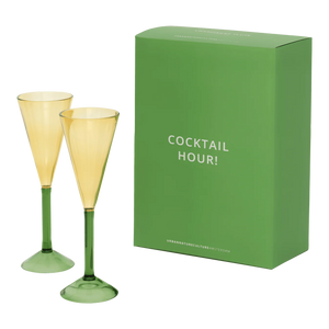 CHAMPAGNE FLUTE SET OF 2