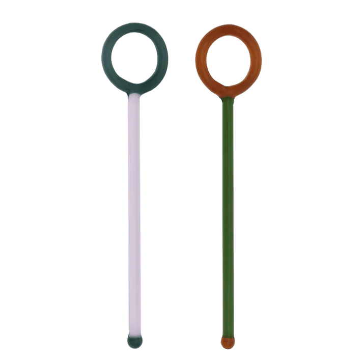 COCKTAIL STIRRER, SET OF 2, IN GIFT PACK
