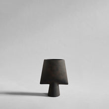 Load image into Gallery viewer, SPHERE VASE SQUARE, MINI- COFFEE
