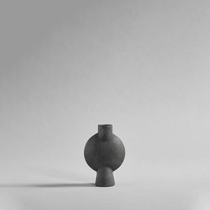 SPHERE VASE BUBL, MINI - DARK GREY