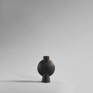 SPHERE VASE BUBL, MINI - COFFEE