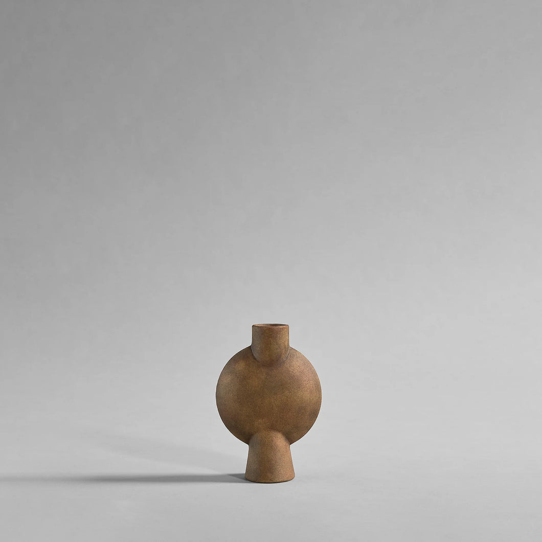 SPHERE VASE BUBL, MINI - OCHER