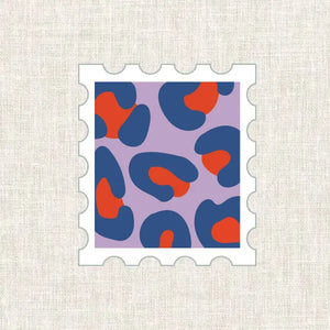 TIMBRE LEOPARD KIT COMPLET BRODERIE
