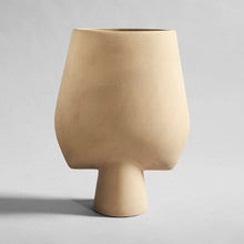 Load image into Gallery viewer, SPHERE VASE SQUARE HEXA -SAND