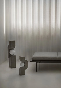 SITTING MAN, MINI- DARK GREY
