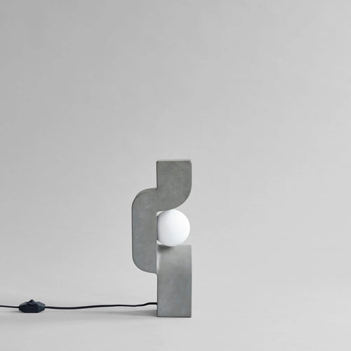 SITTING MAN, MINI- DARK GREY