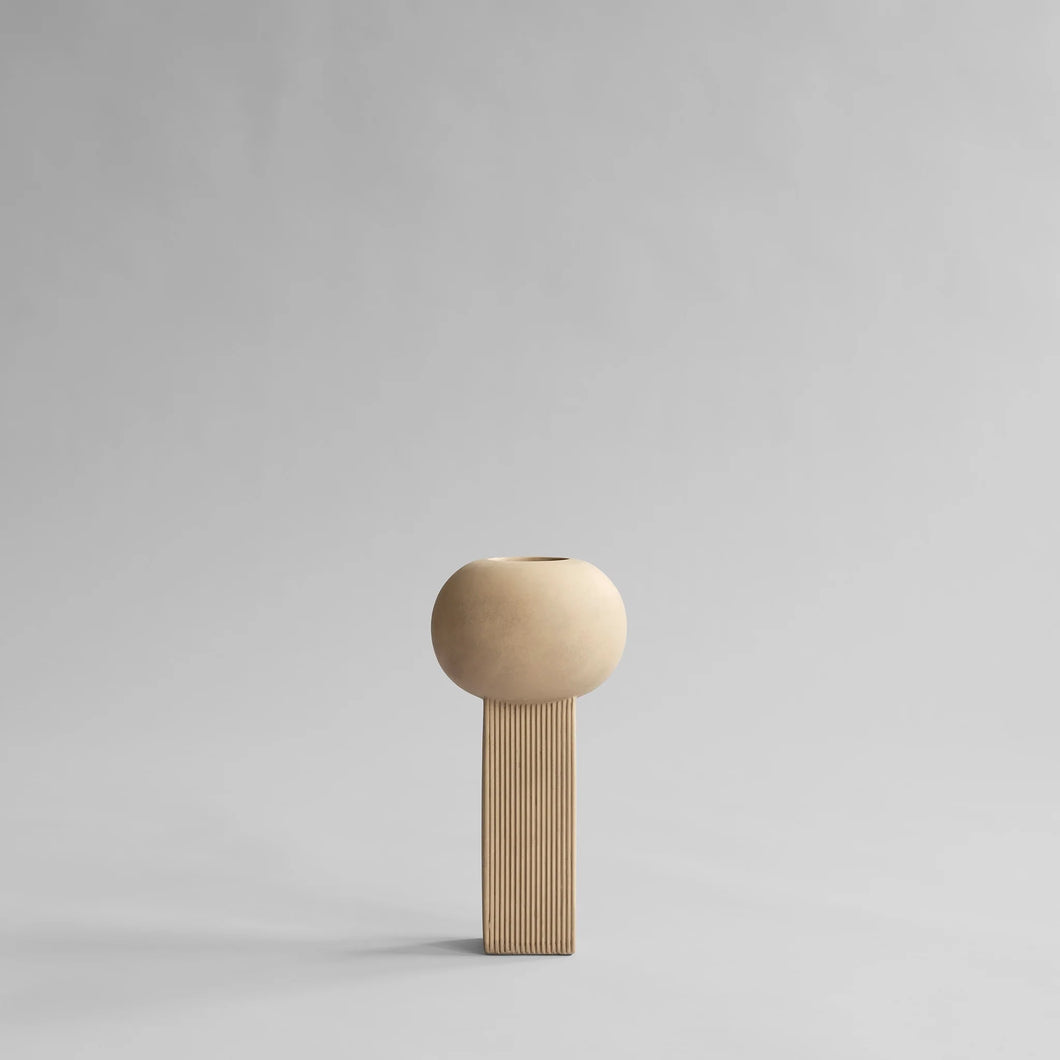 EMPIRE VASE, MINI - SAND
