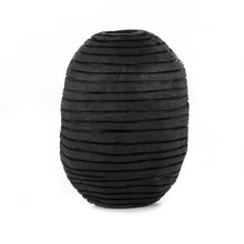 Load image into Gallery viewer, BETO BANDED VESSEL-CARBONIZED BLACK