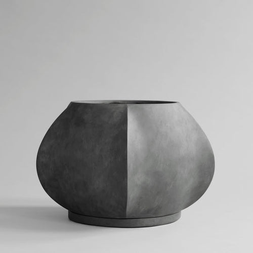 ARKET PLANT POT, BIG - DARK GREY