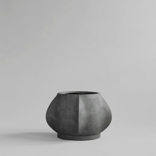 ARKET PLANT POT MINI - DARK GREY