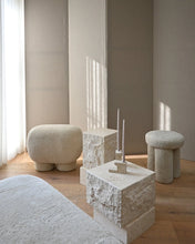 Load image into Gallery viewer, TEMPLE COFFEE TABLE , TALL - LIMESTONE