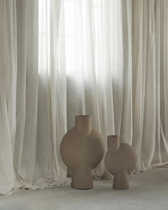 SPHERE VASE BUBL, BIG - SAND