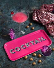 Load image into Gallery viewer, ASTA BARRINGTON COCKTAIL TRAY, BRIGHT PINK