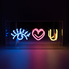 Load image into Gallery viewer, ACRYLIC BOX NEON - EYE LOVE YOU