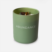 Load image into Gallery viewer, ABUNDANCE CRYSTAL CANDLE