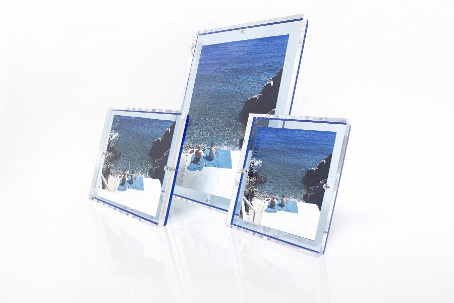 SNAP FRAME IN BLUE 5X7 LAGOON