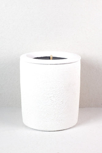 (PORCELAIN WHITE, X-LARGE) THE FRESCO SERIES - OUTDOOR CANDLE