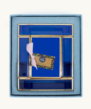 Load image into Gallery viewer, BONNIE COLORED FRAME SMALL SAPPHIRE BLUE (IN GIFTBOX)