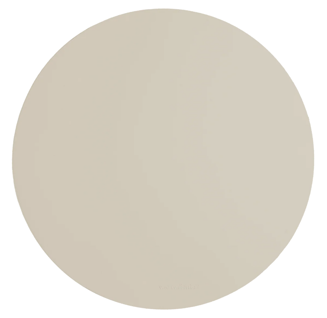 RUCA ROUND PLACEMAT SANDSHELL (SET OF 4)