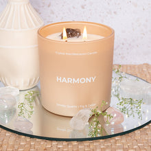 Load image into Gallery viewer, HARMONY CRYSTAL MANIFESTATION CANDLE