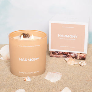 HARMONY CRYSTAL MANIFESTATION CANDLE