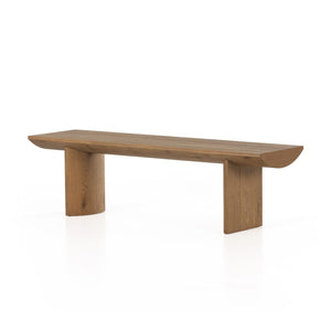 PICKFORD 68"DINING BENCH, DUSTED OAK
