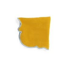 Load image into Gallery viewer, SET 2 NAPKIN OCRA 45X45 LIGHT BLU RIM