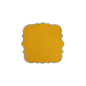 SET 2 NAPKIN OCRA 45X45 LIGHT BLU RIM