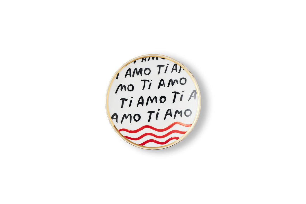 PLATE CM.17 TI AMO
