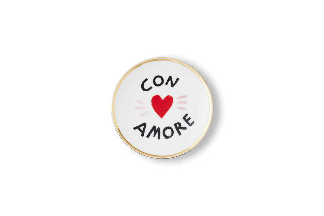 PLATE CM.17 CON AMORE