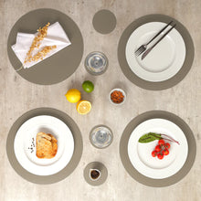 Load image into Gallery viewer, RUCA ROUND PLACEMAT GREY FUNGHI (SET OF 4)