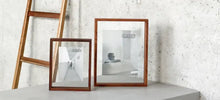 Load image into Gallery viewer, FLOATING BOX 20 x 25 COFFEE BEAN