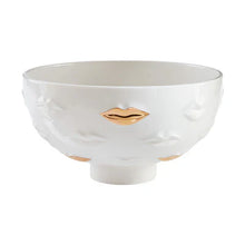 Load image into Gallery viewer, GILDED GALA LIPS BOWL 33243