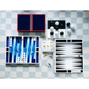 OP ART BACKGAMMON SET