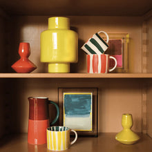 Load image into Gallery viewer, LINDA X UNC CANDLE HOLDER LOGAN, WARM OLIVE