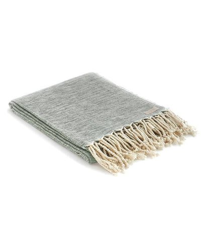 LOWA FRINGE BATH LINEN, MINT