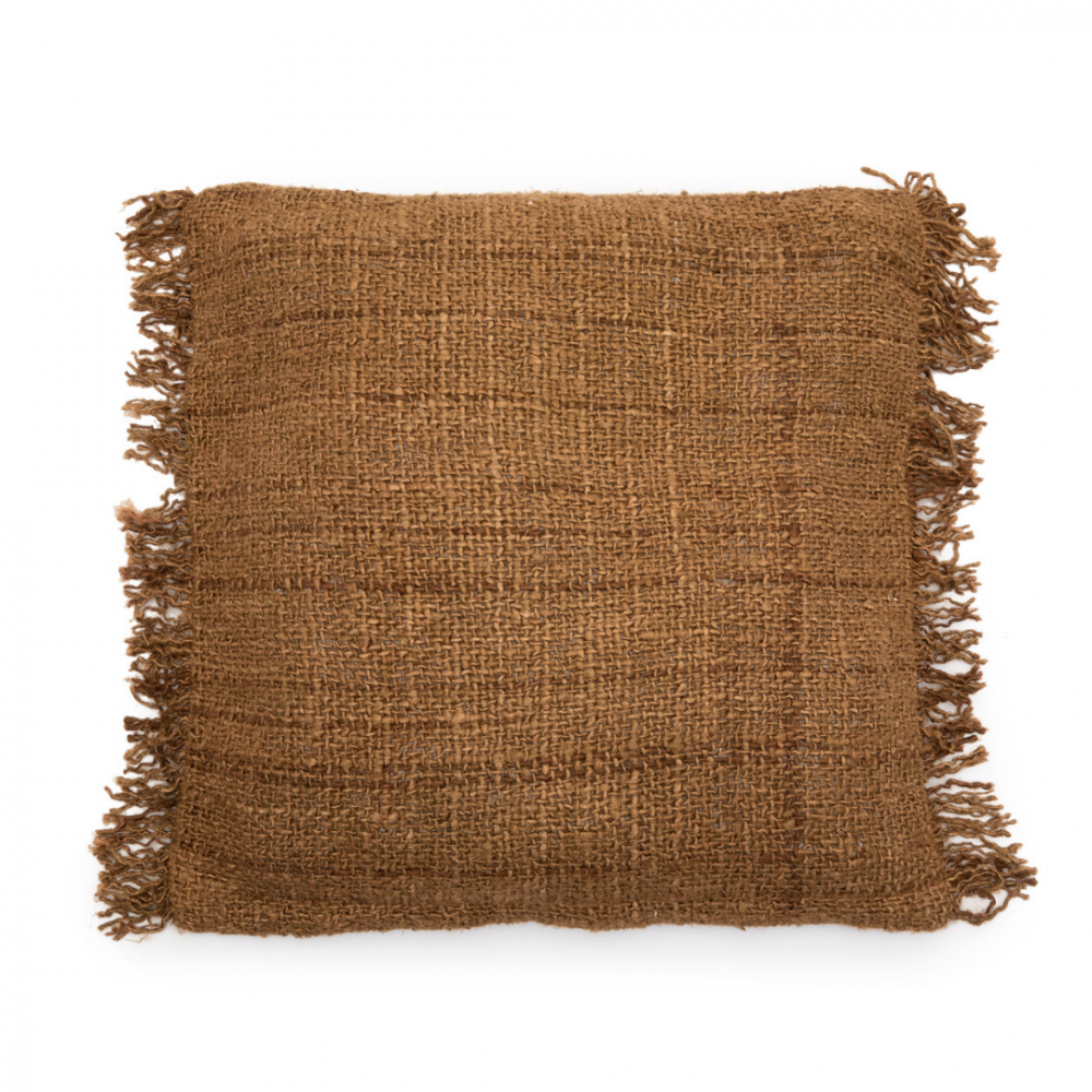 THE OH MY GEE CUSHION COVER, BROWN 60X60
