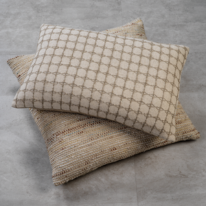 CANARIA COTTON THROW PILLOW - WOVEN