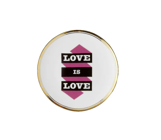 COUP FLAT PLATE CM.17 LOVE IS LOVE