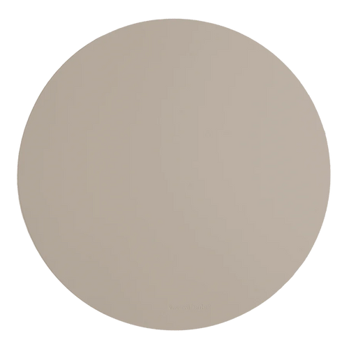 RUCA ROUND PLACEMAT ASH (GREY 20) (SET OF 4)