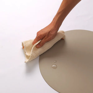 RUCA ROUND PLACEMAT ASH (GREY 20) (SET OF 4)